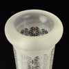 SOL-45 "Sacred G Etched" Lace Sphere by SOL Glassworks