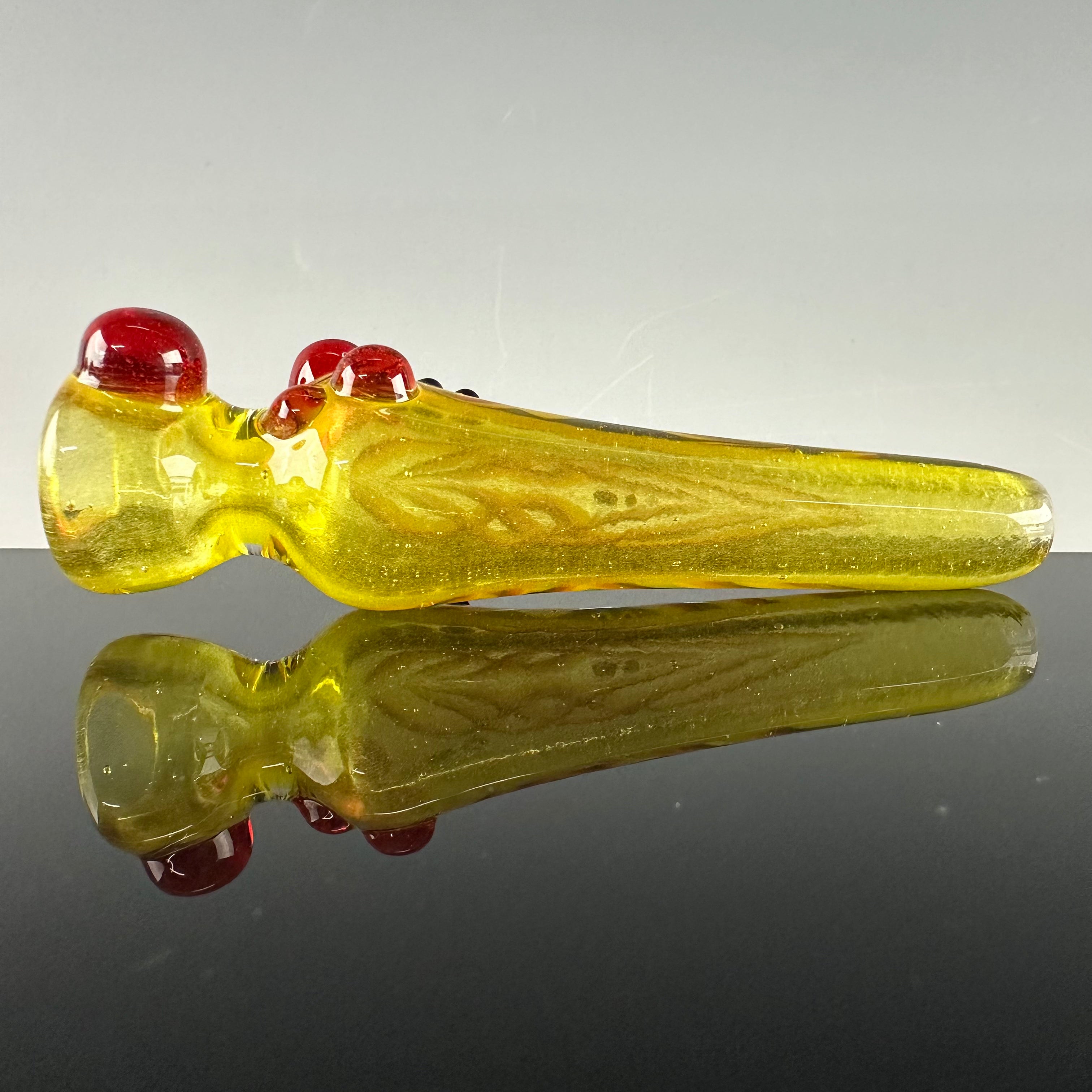 "Pineapple Satin" Pinstripe Onie by Blossom Glass