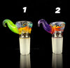 Worked 18mm 4 Hole Martini by KJH Glass