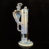 "Full Crushed Opal, Neo Opal" Pwhippler for Puffco Pivot by Lennon Glass