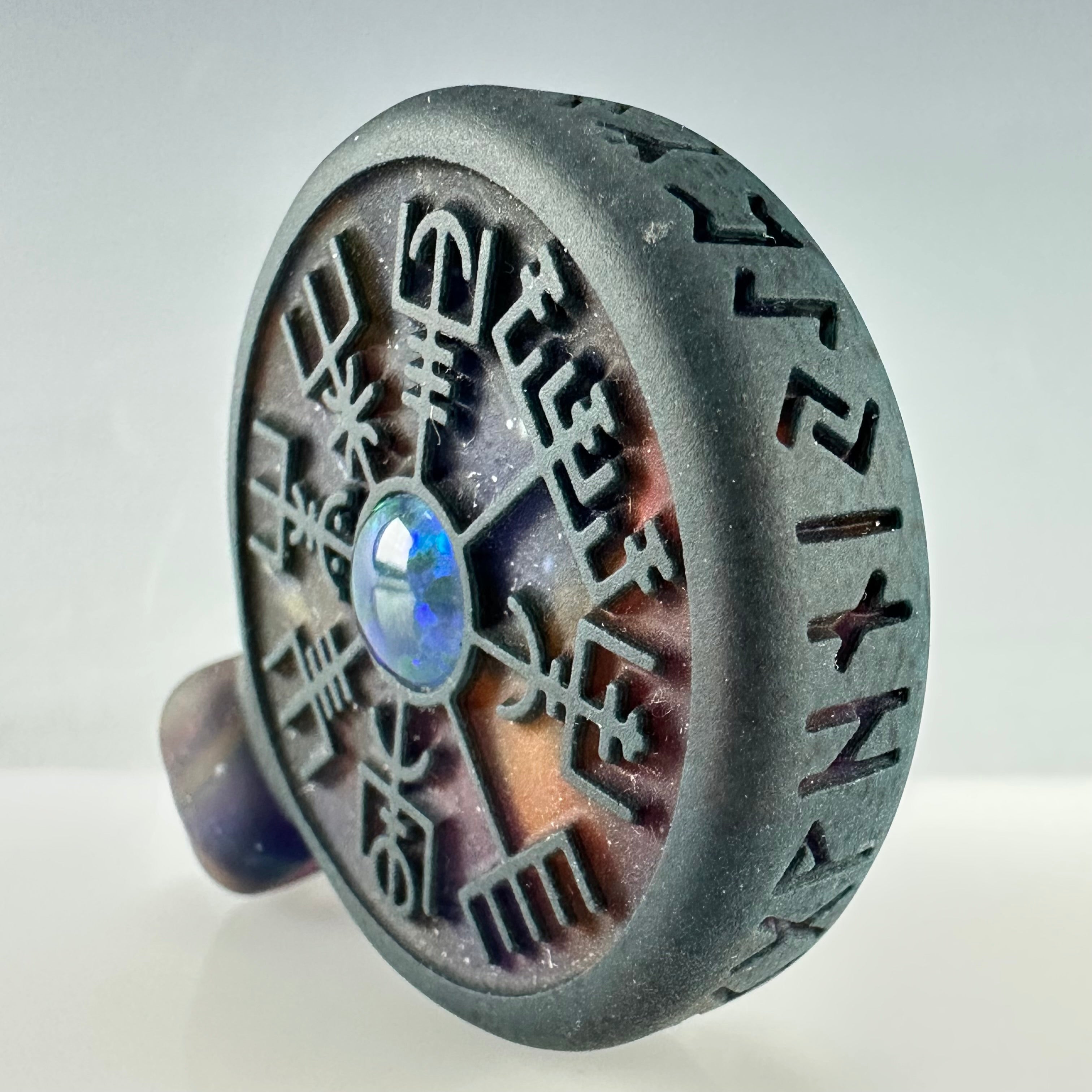 "Space Viking" Pendant by GlassMaze