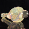 Mini Gold & Silver Fumed Handpipe by Carsten Carlile
