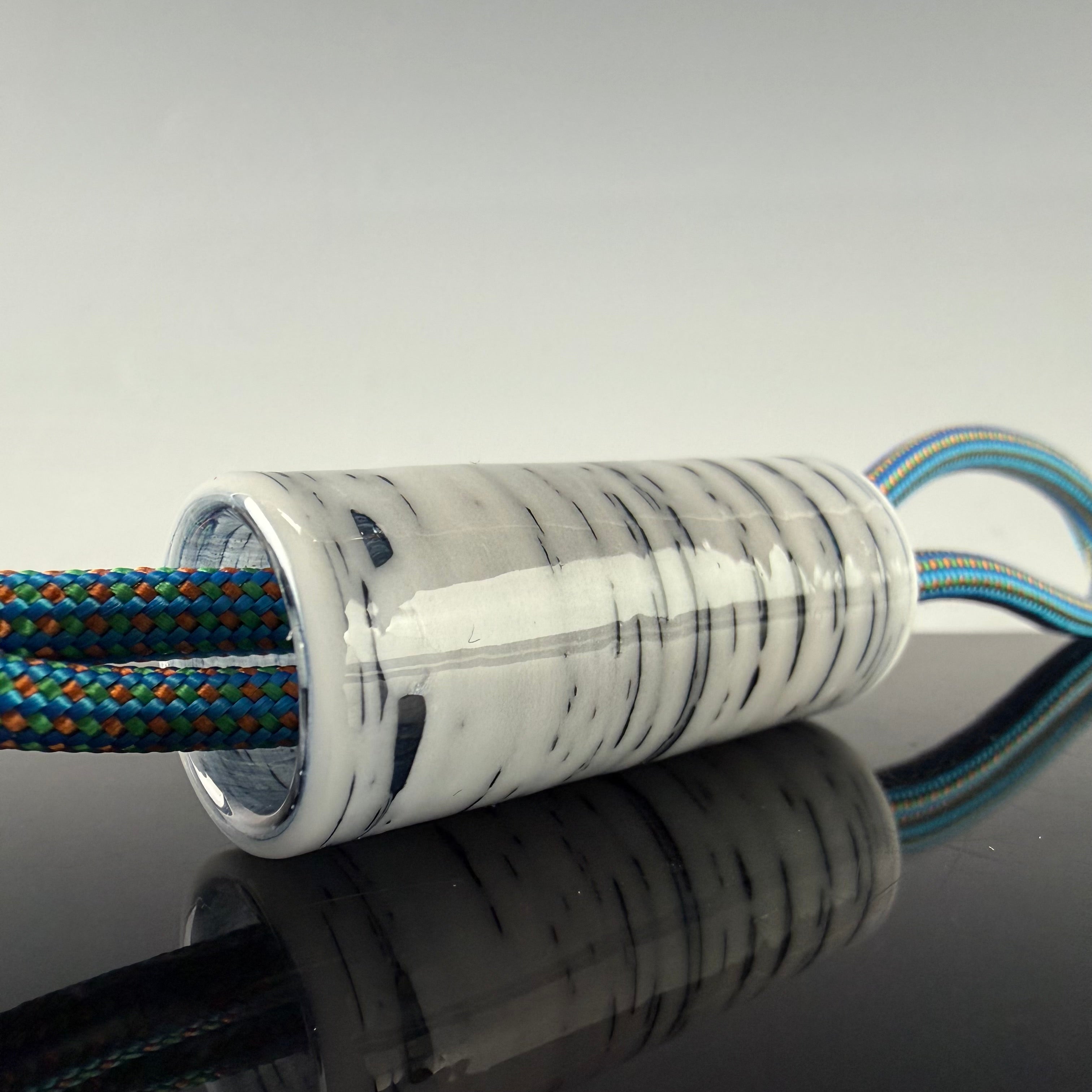 "Birch Tech" Bead & Lanyard by Engelman Glass