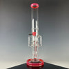 "Carnation" Accented 50mm Recycler Waterpipe by Rye Deyer