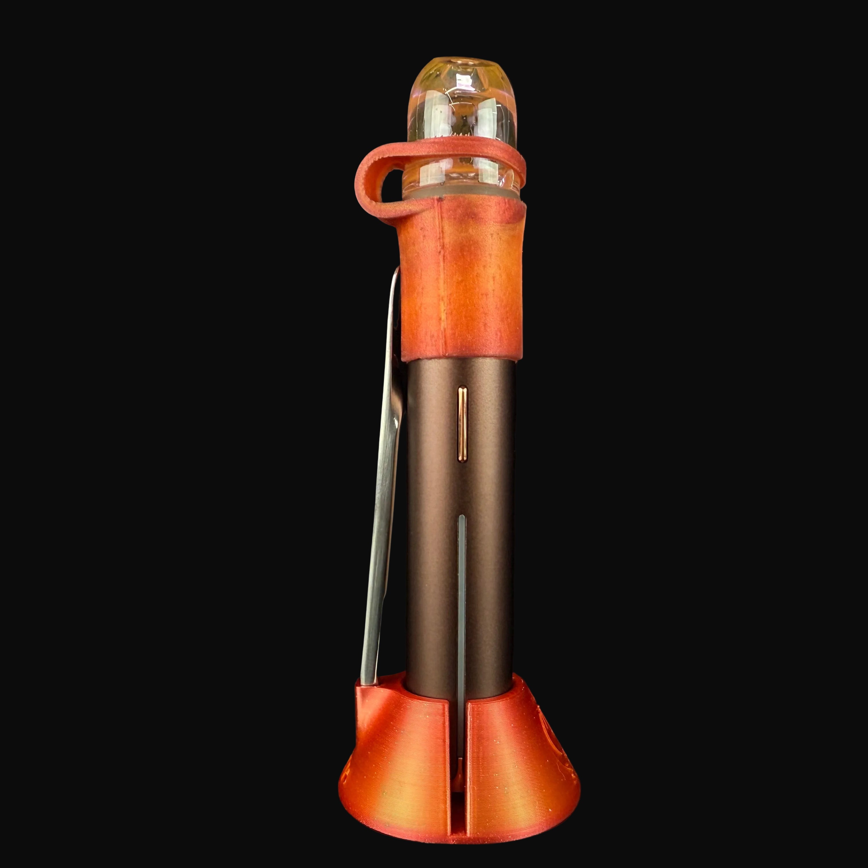 "Sunset" Pivot Neuralizer +  Silicone, Tether, Stand by One Trick Pony