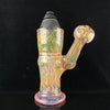Fumed Sidelock Bubbler by GE Glass