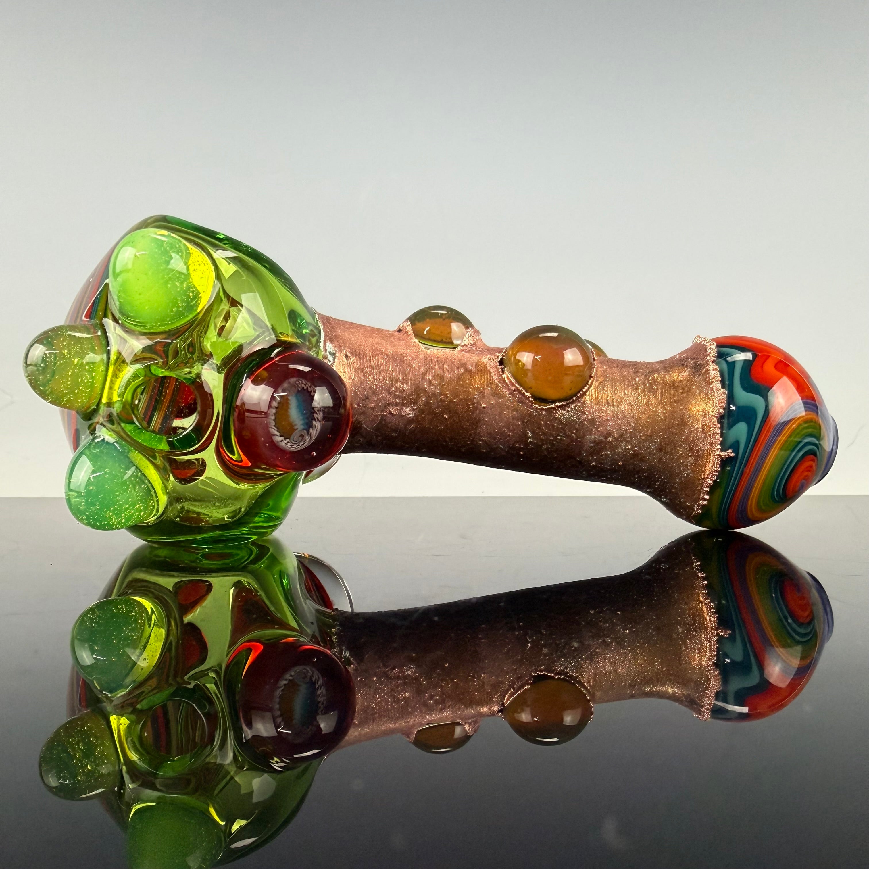 Electroformed Heady Sectional Spoon by Outland Glass
