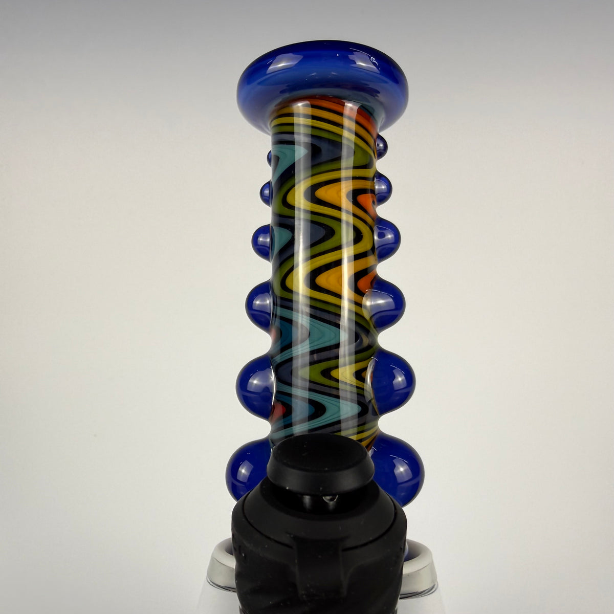 "Blue Cheese Wig Wag" Bumpy Puffco Dry Top by Carsten Carlile