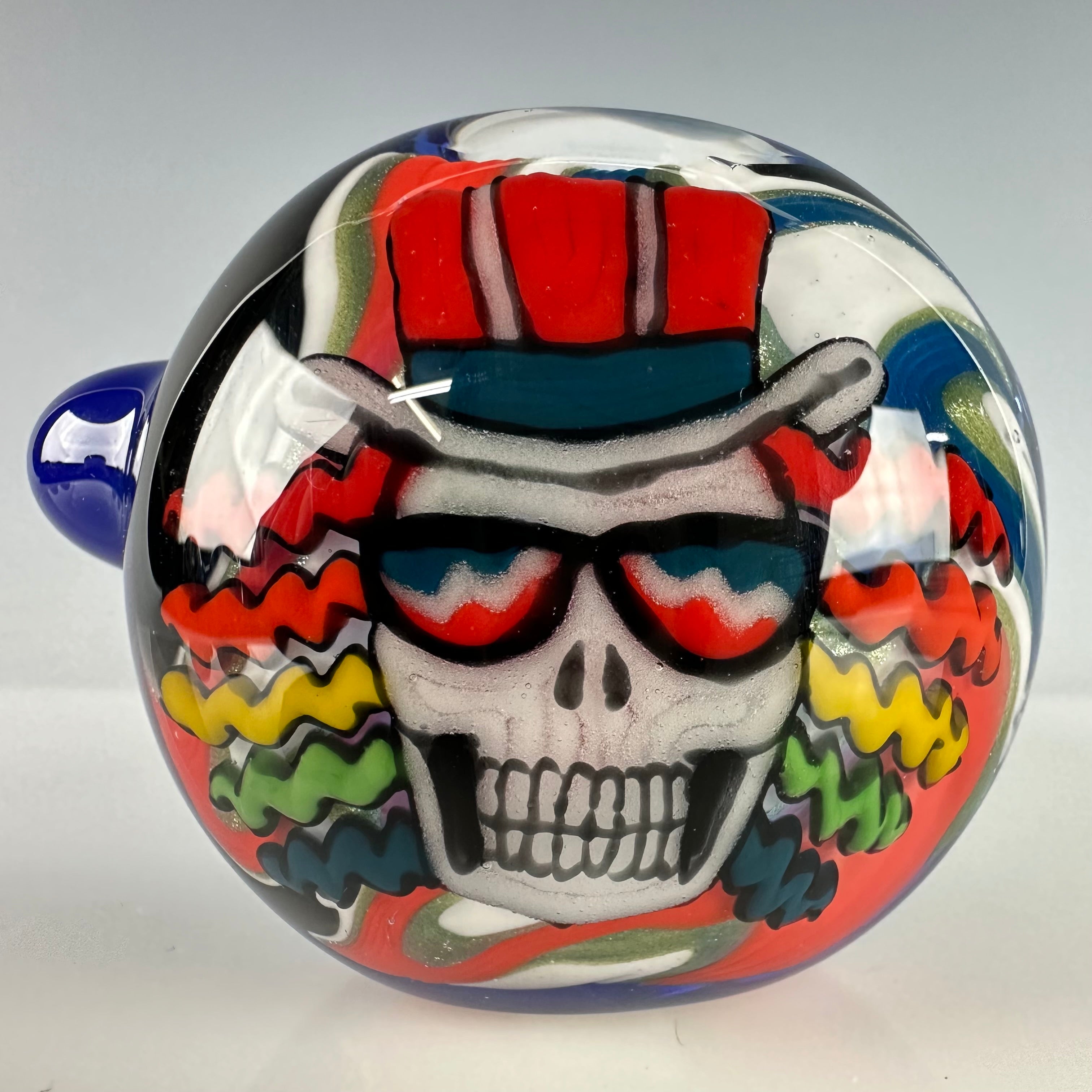 "Dead Uncle Sam" Disc-Flip Spoon by Hillary Cooper