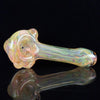 XL Gold & Silver Fumed Handpipe by Carsten Carlile