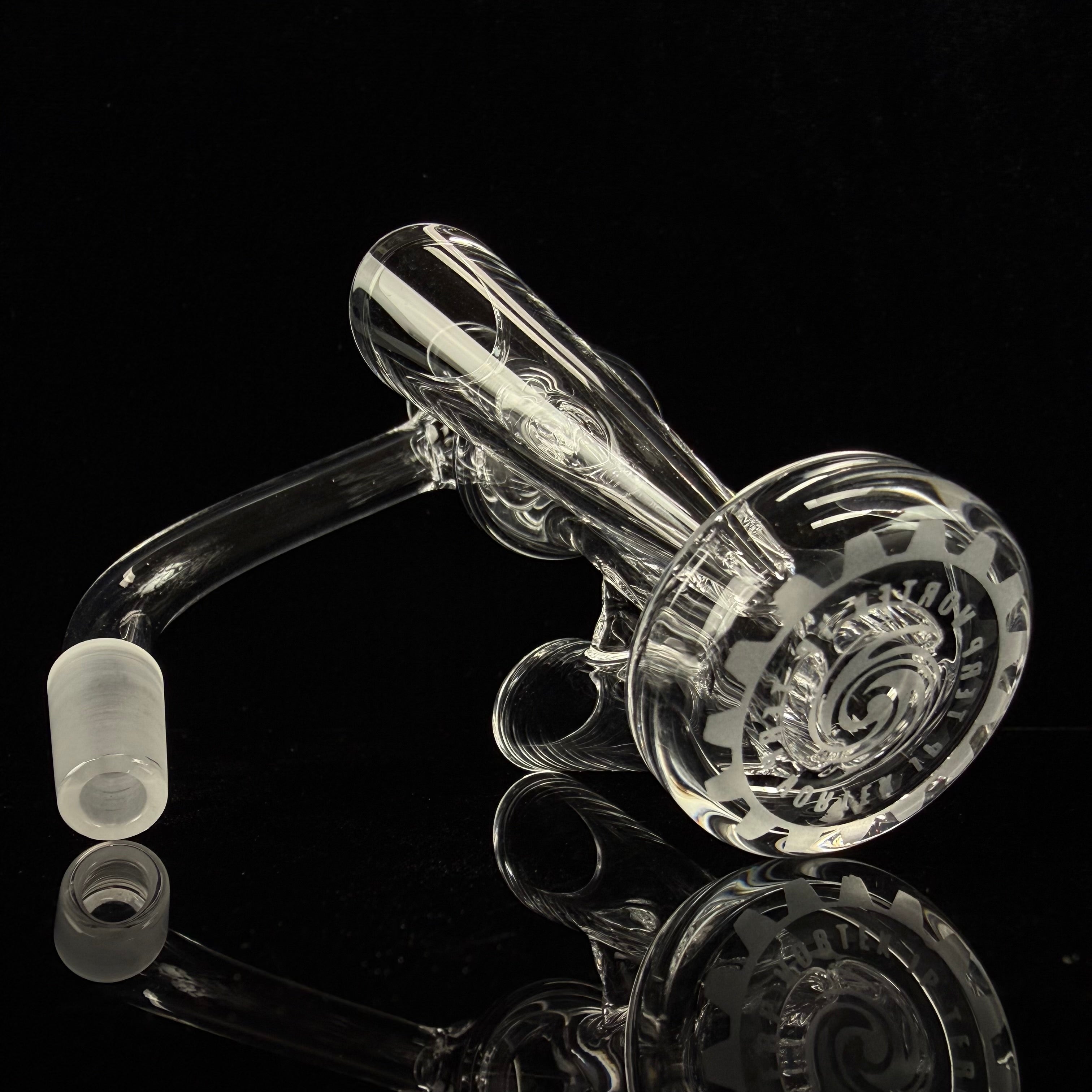 "Lambo" Double XXL Terp Slide Vortex by Toro Glass