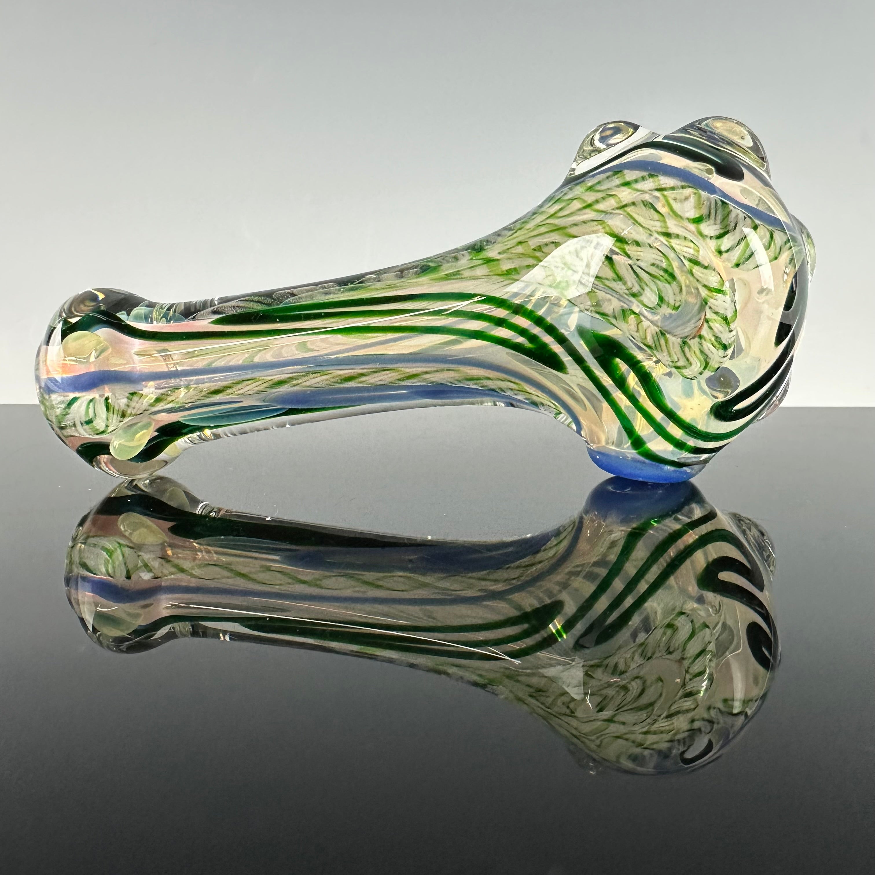 Inside Out Stringer Handpipe by Avalon Glass