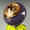 "Crushed Opal over Purple, UV"  Mushroom Cluster" Puffco Dry Top by Carsten Carlile