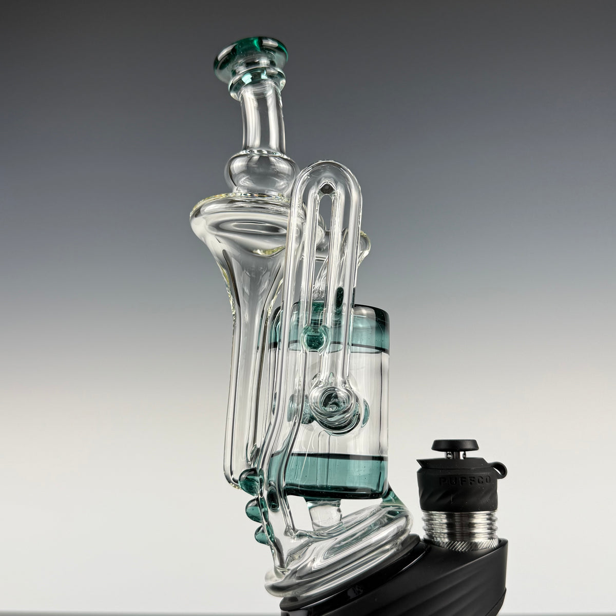 "Ultramarine" Opal Perc Recycler Puffco Top by OJ Flame