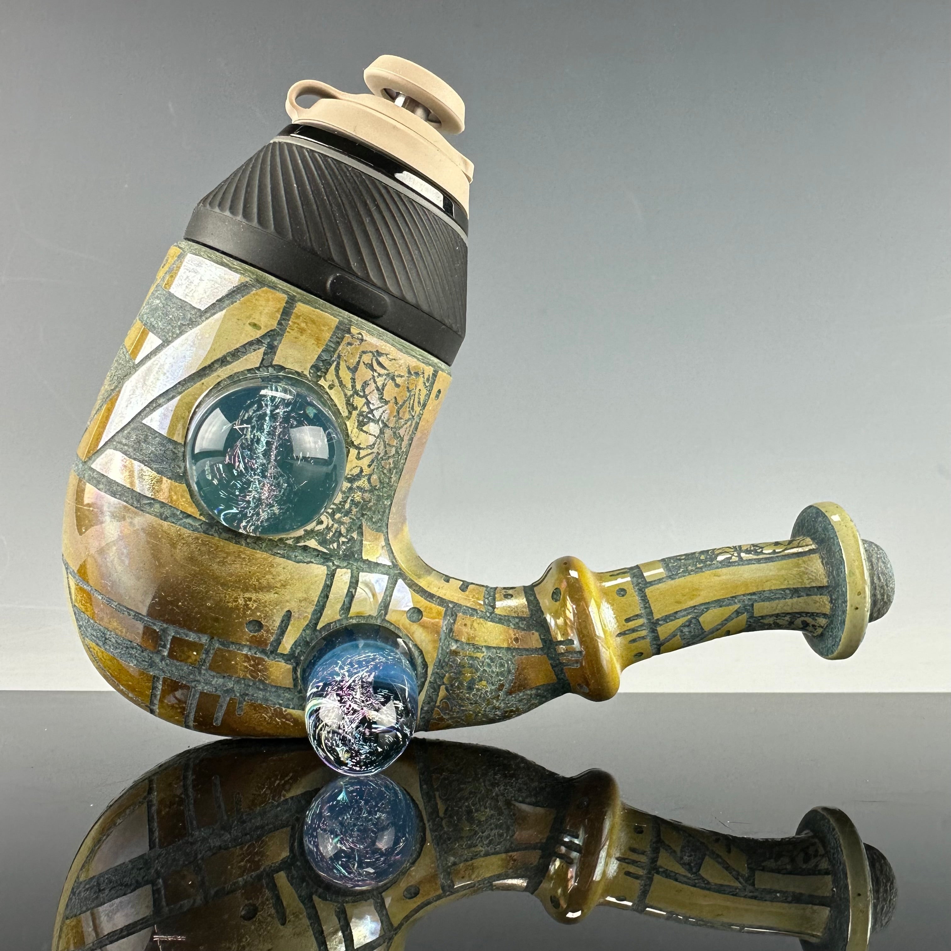 "Blue Caramel" Hand Carved Proxy Sherlock by Corey Clark