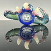 "Neptune, Plantphibian, Paparazzi" 14mm 3 Hole Slide by Salt Glass