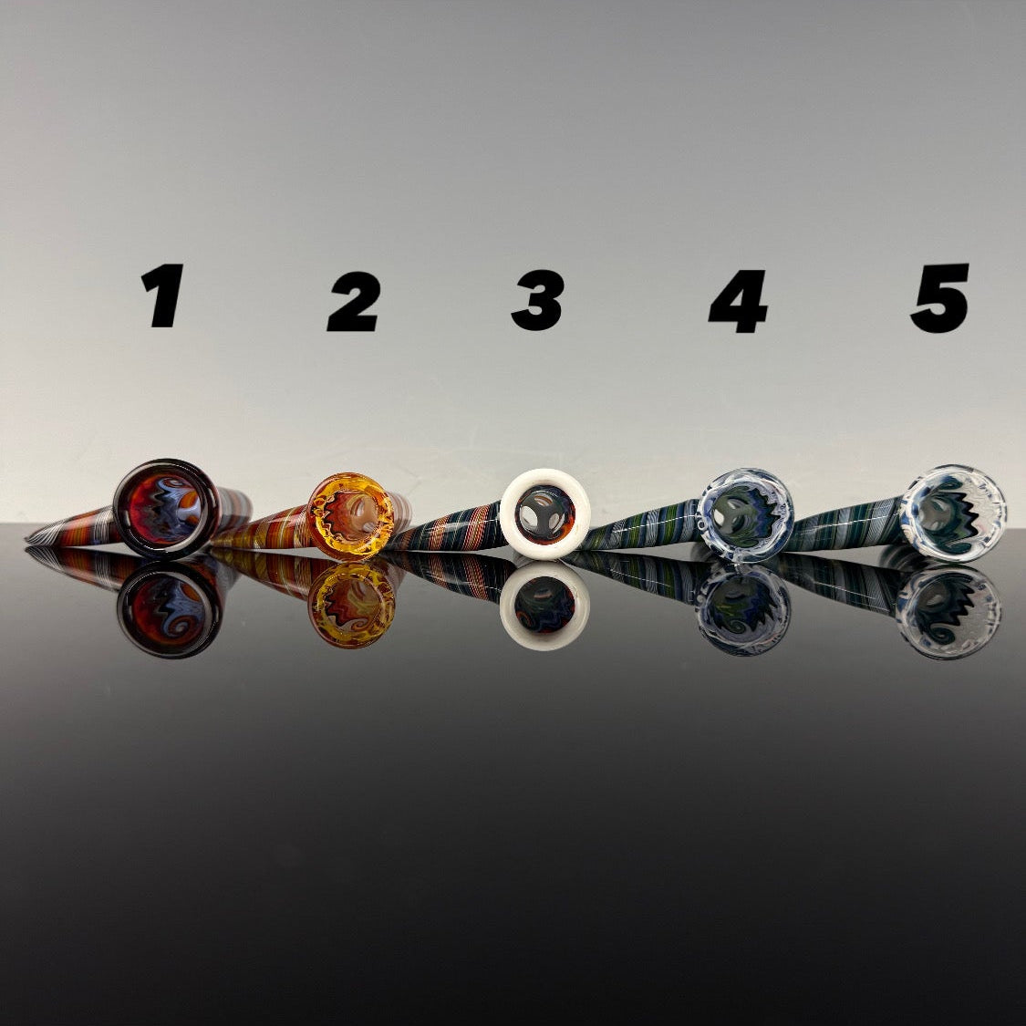 Fully Worked 3 Hole 14mm Slide by Mike Fro