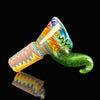 Fully Worked 14mm 4 Hole Martini #1 by KJH Glass