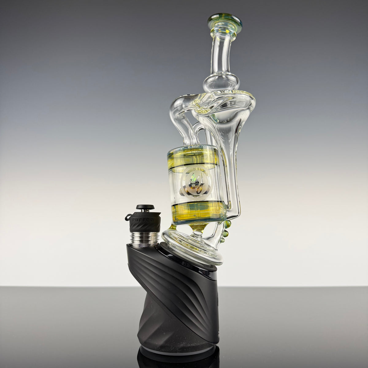 "Dragon Tears" Opal Perc Recycler Puffco Top by OJ Flame