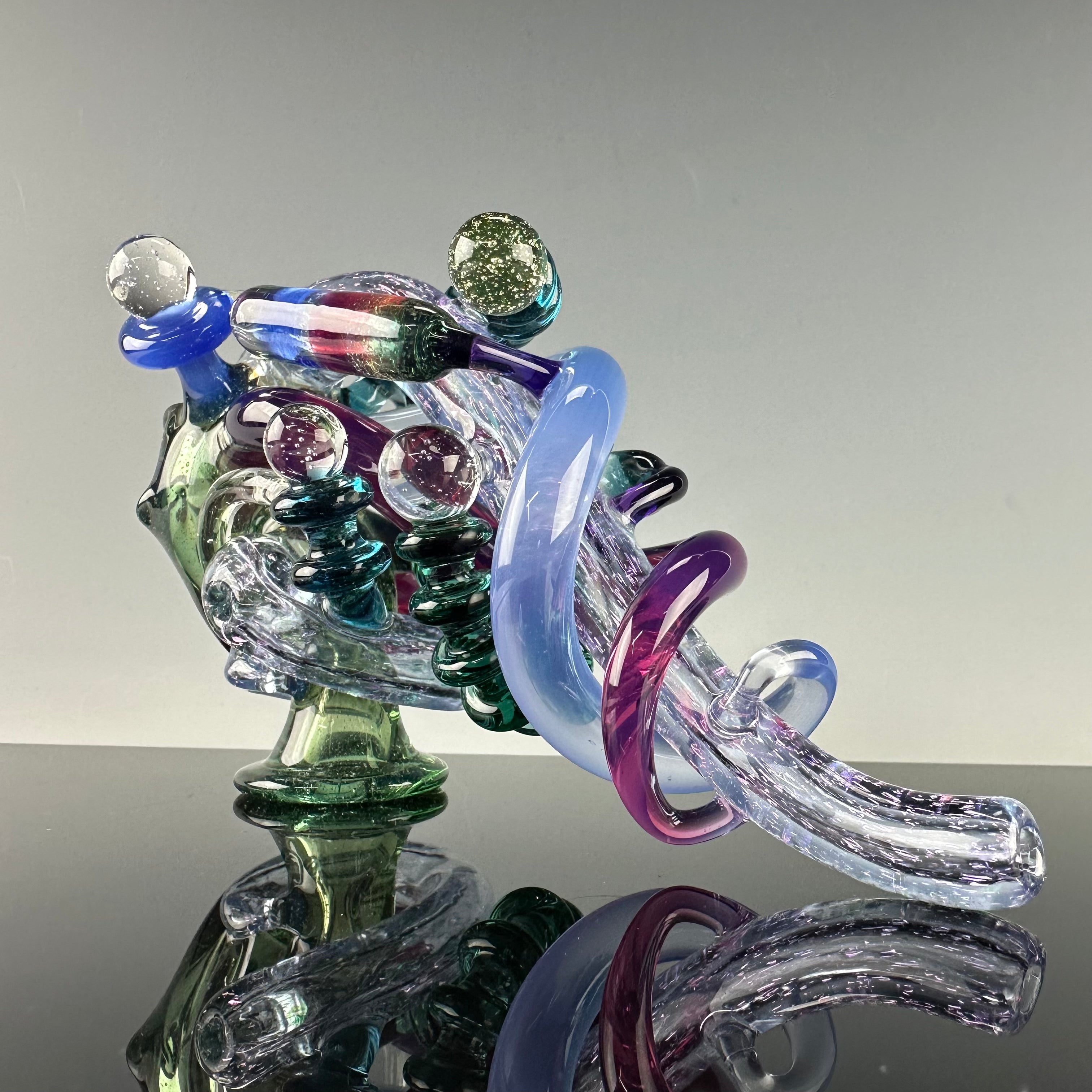 Cyborg Headlock #94 by LaceFace Glass