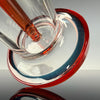 Single Mini Macro (Colored Foot & Mouthpiece) by Toro Glass