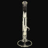 Bishop Diffy Tube W/ Removable 180 Gridded Downxstem by Sovereignty Glass
