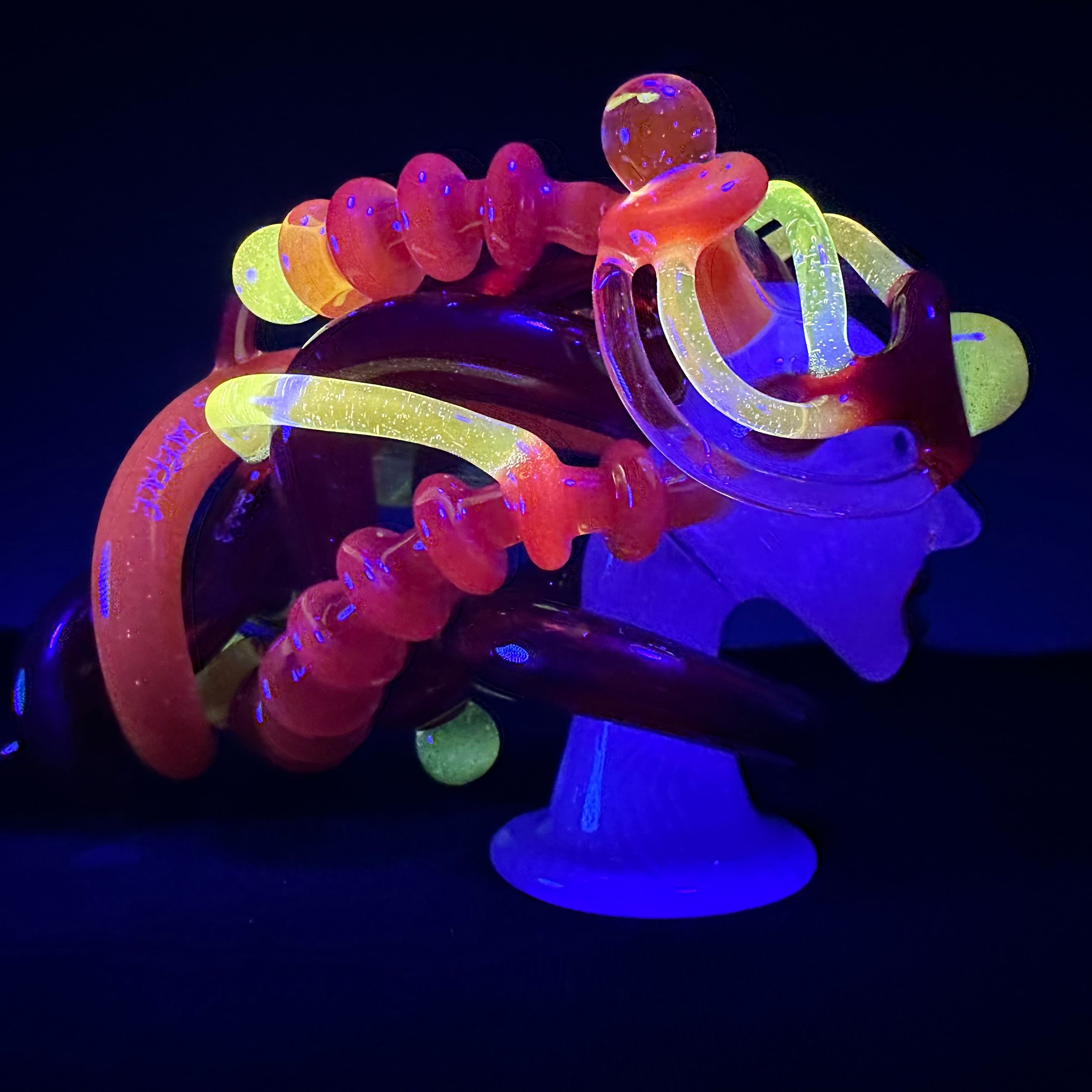 Cyborg Headlock #95 by LaceFace Glass
