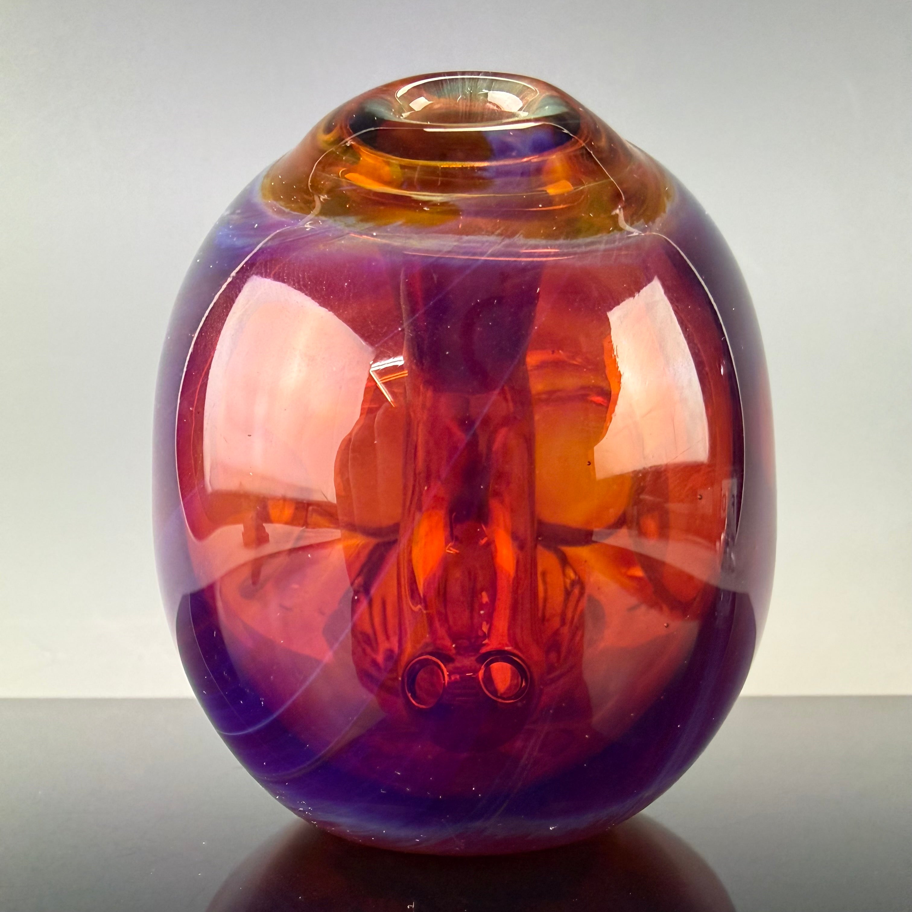 "Amber Purple" Skull Shredder by Carsten Carlile