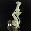"Fumed" (Tall) Recycler Puffco Attachment by Desi B