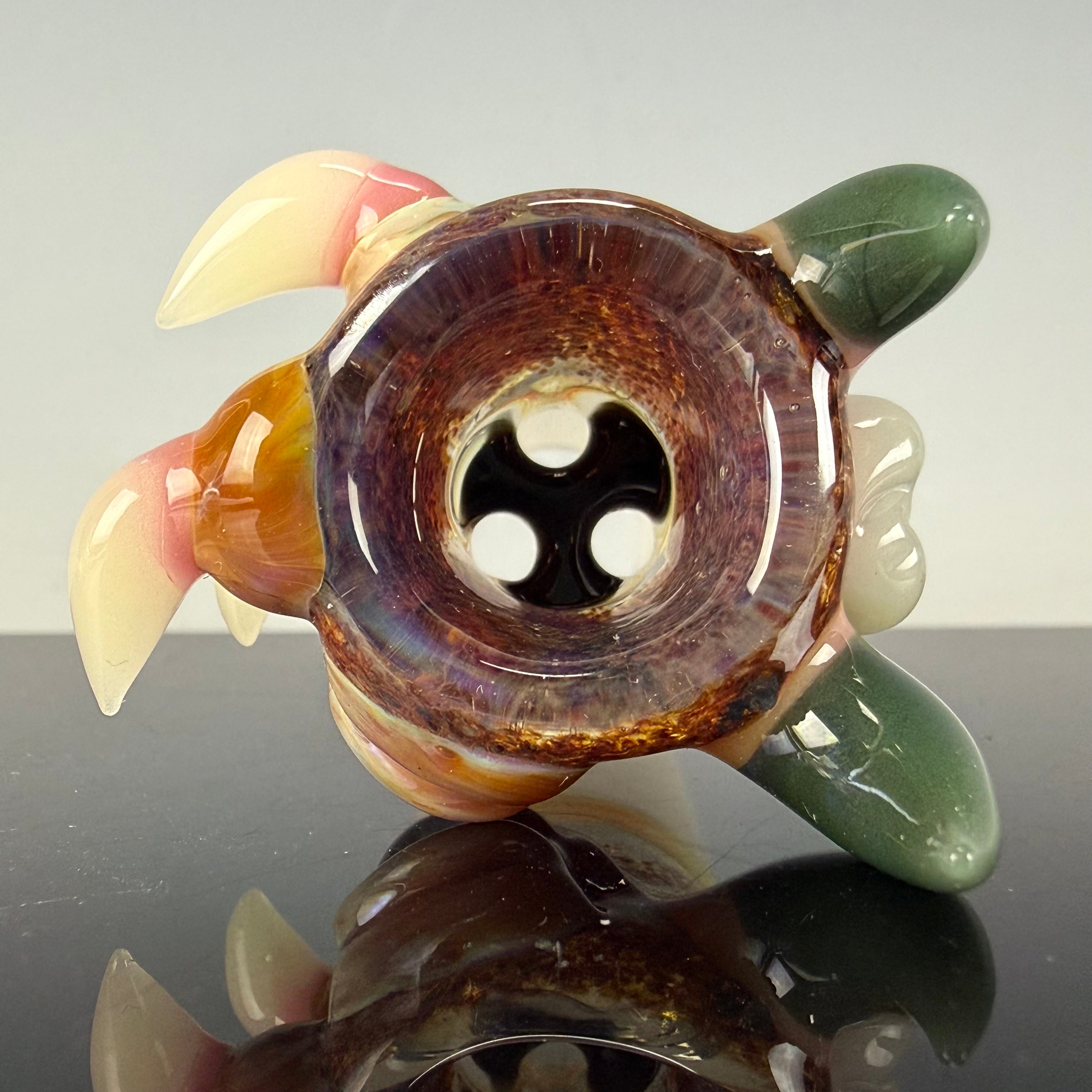 18mm 3 Hole Slide by Salt Glass