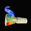 Fully Worked 14mm 4 Hole Martini #2 by KJH Glass