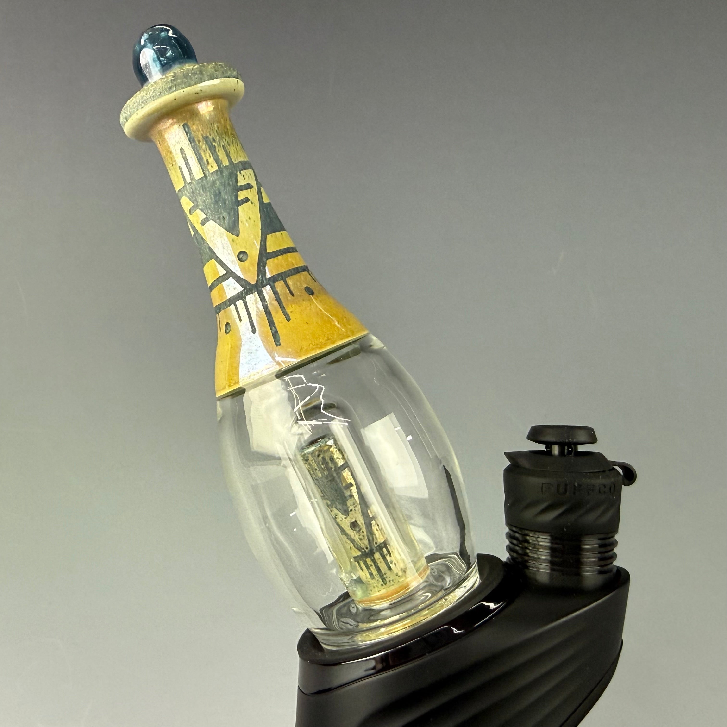 Hand Carved Puffco Attachment #1 by Corey Clark