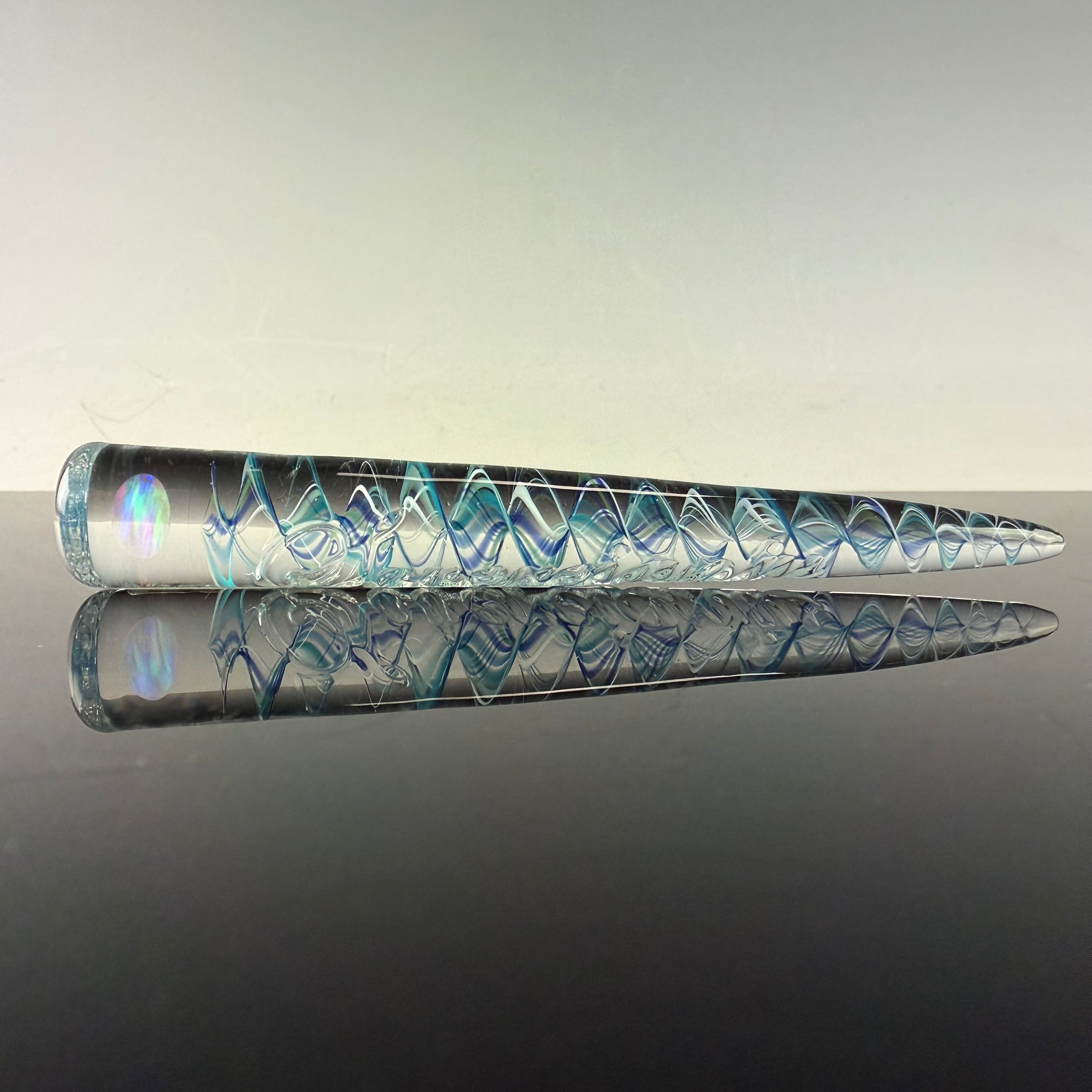 *Steve Prep* Spiral Opal Encased Bowl Poker by Sovereignty Glass