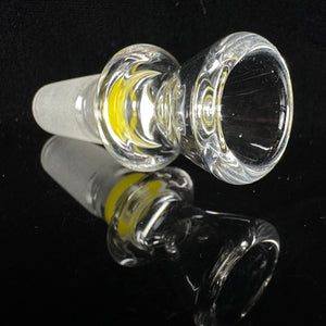 "Yellow Encalmo" 14mm "Razor Maria" Slide by Mike Philpot