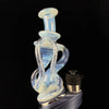 "Secret White" Recycler Puffco Attachment by Desi B