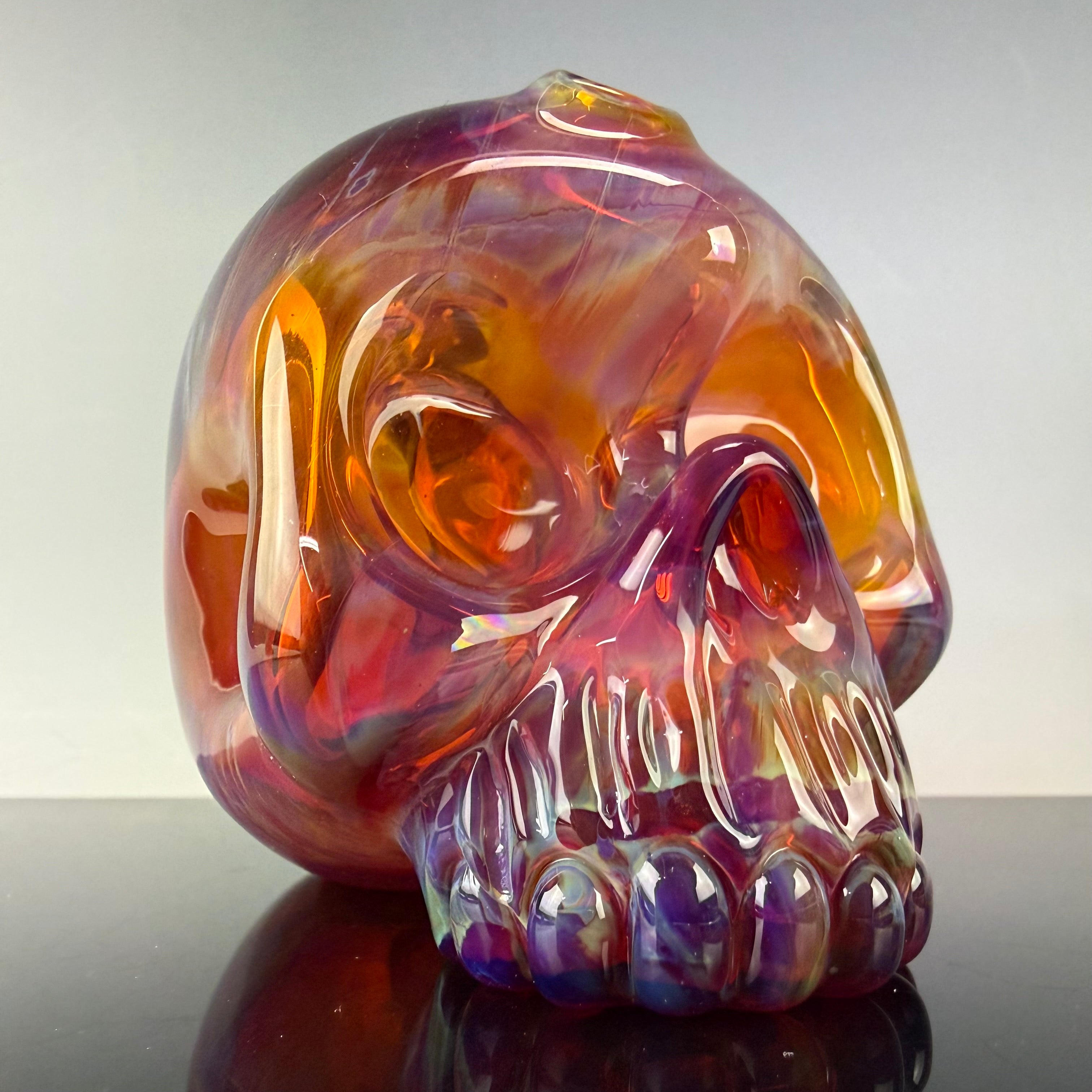 "Amber Purple" Skull Shredder by Carsten Carlile