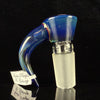 Full Accent "Amber Purple X Galaxy" 18mm Slide by Sovereignty Glass