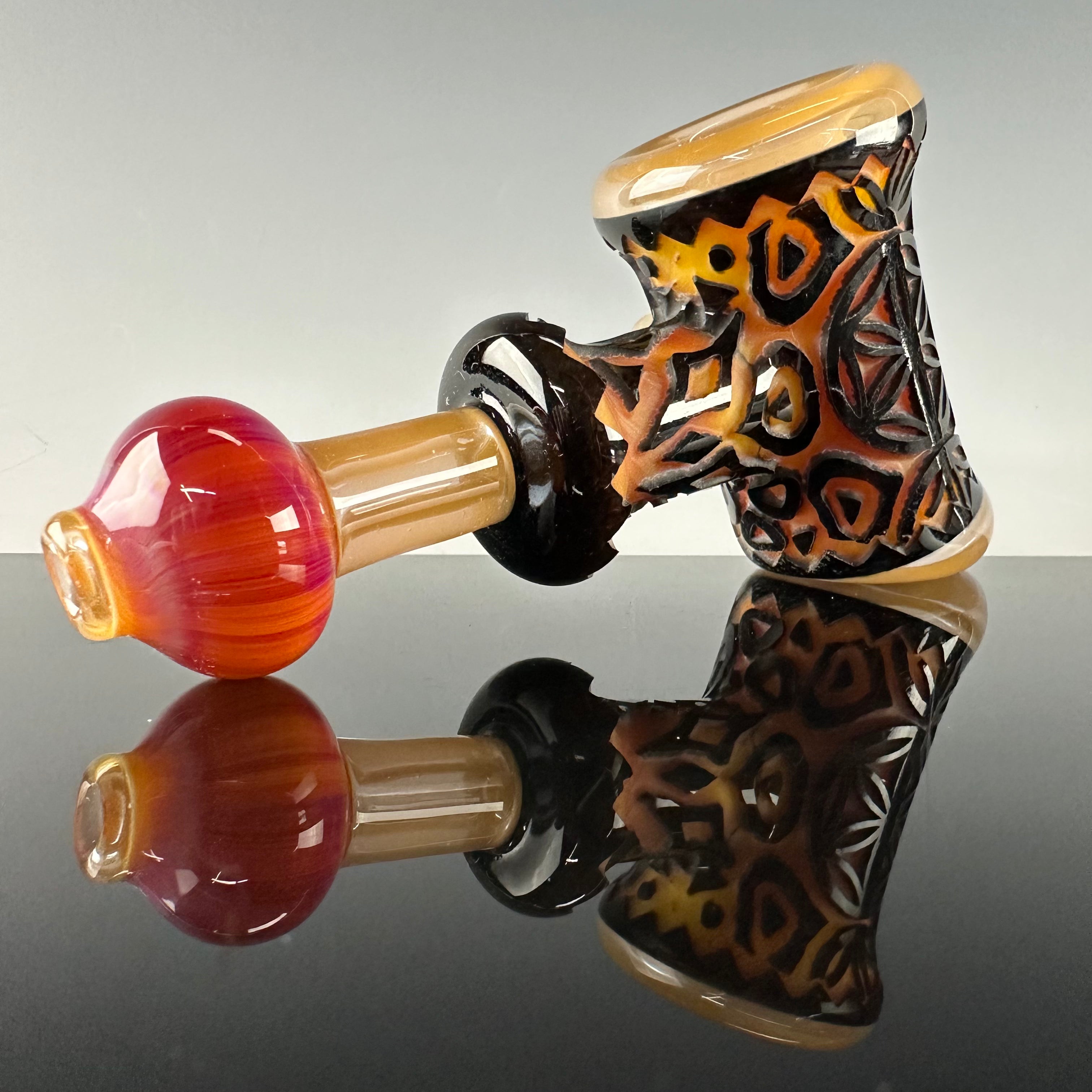 "Serendipity & Peach" Sectional Deep Carve Hammer by Liberty