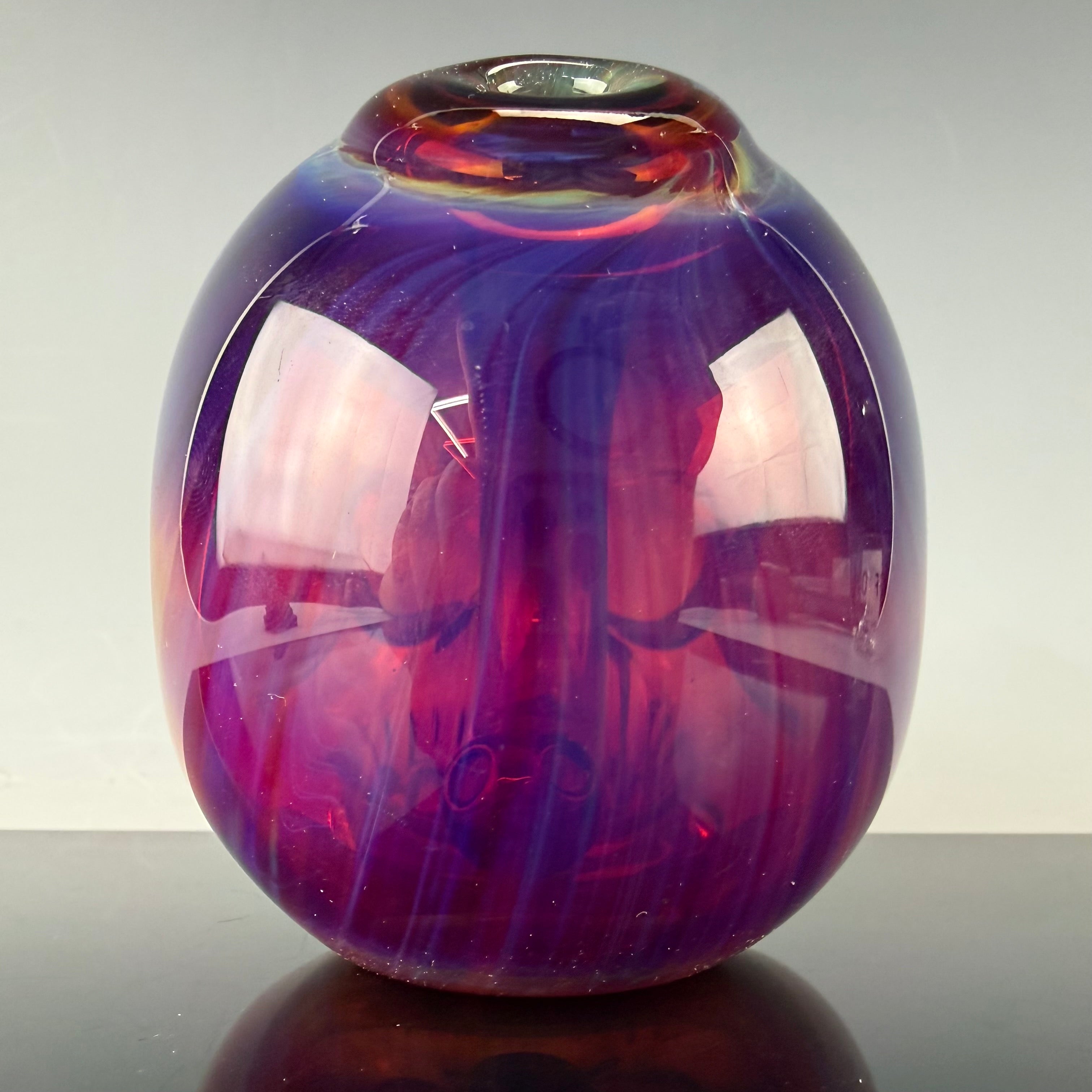 "Amber Purple" Skull Shredder by Carsten Carlile