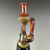 "Purple Luster" Recycler Puffco Attachment by Desi B