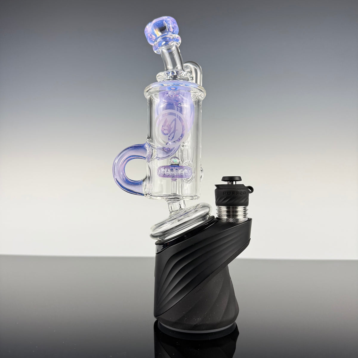 "Lucid" Opal Perc Incycler Puffco Top by OJ Flame