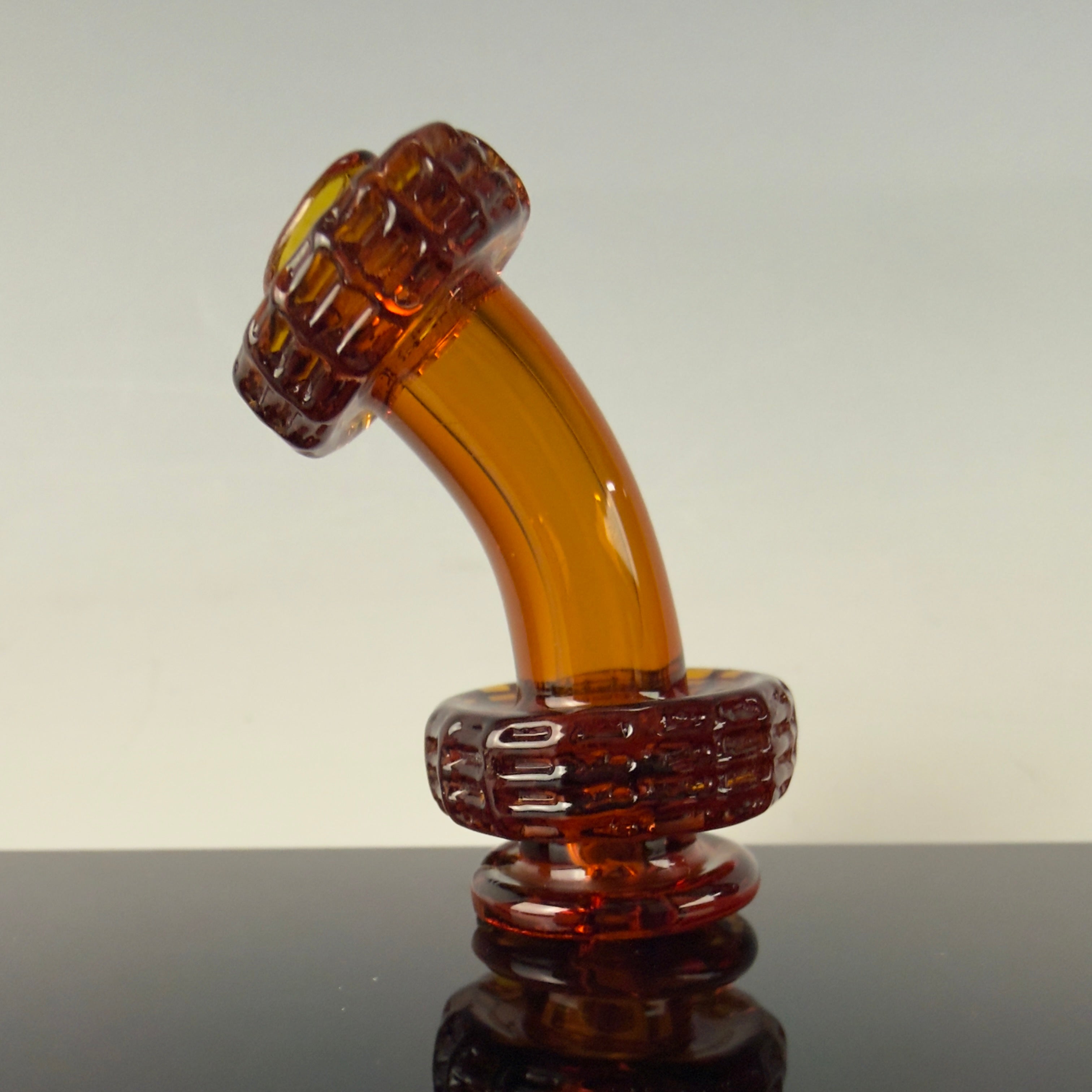 Puffco Pivot Bolt Autospinner Mouthpiece by Nib Glass
