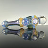 Heady Faceted Colab Handpipe by Gabe Mack X Oats Glass X Fractal Faceting