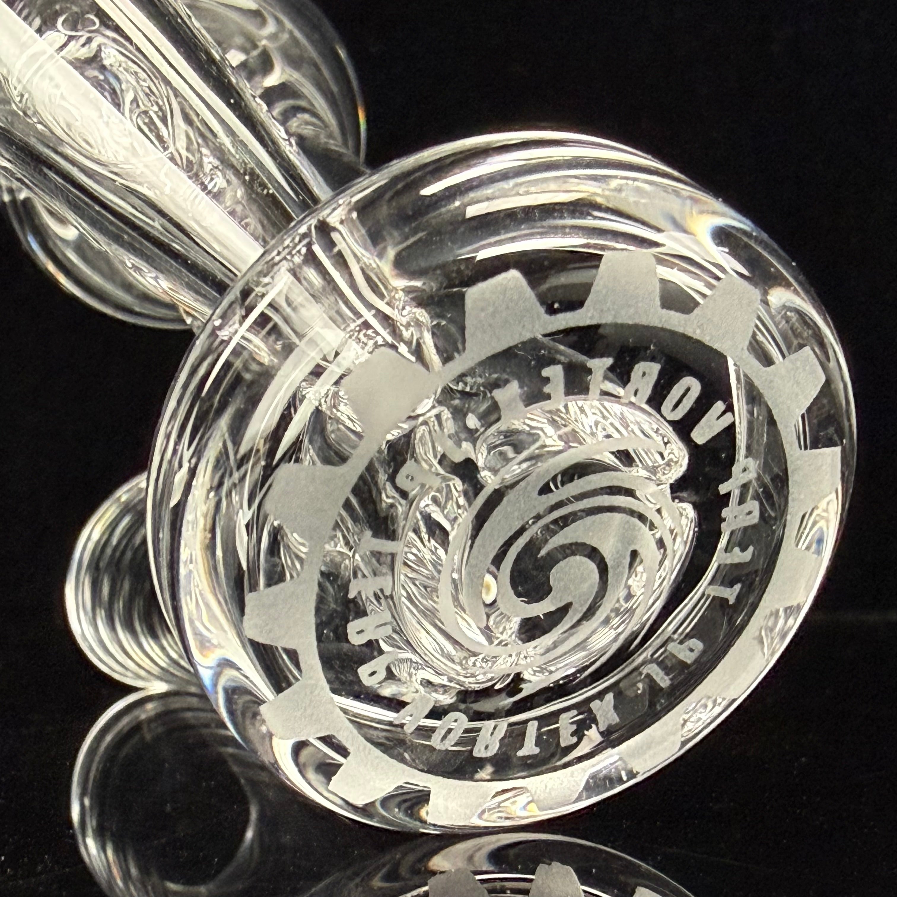 "Lambo" Double XXL Terp Slide Vortex by Toro Glass