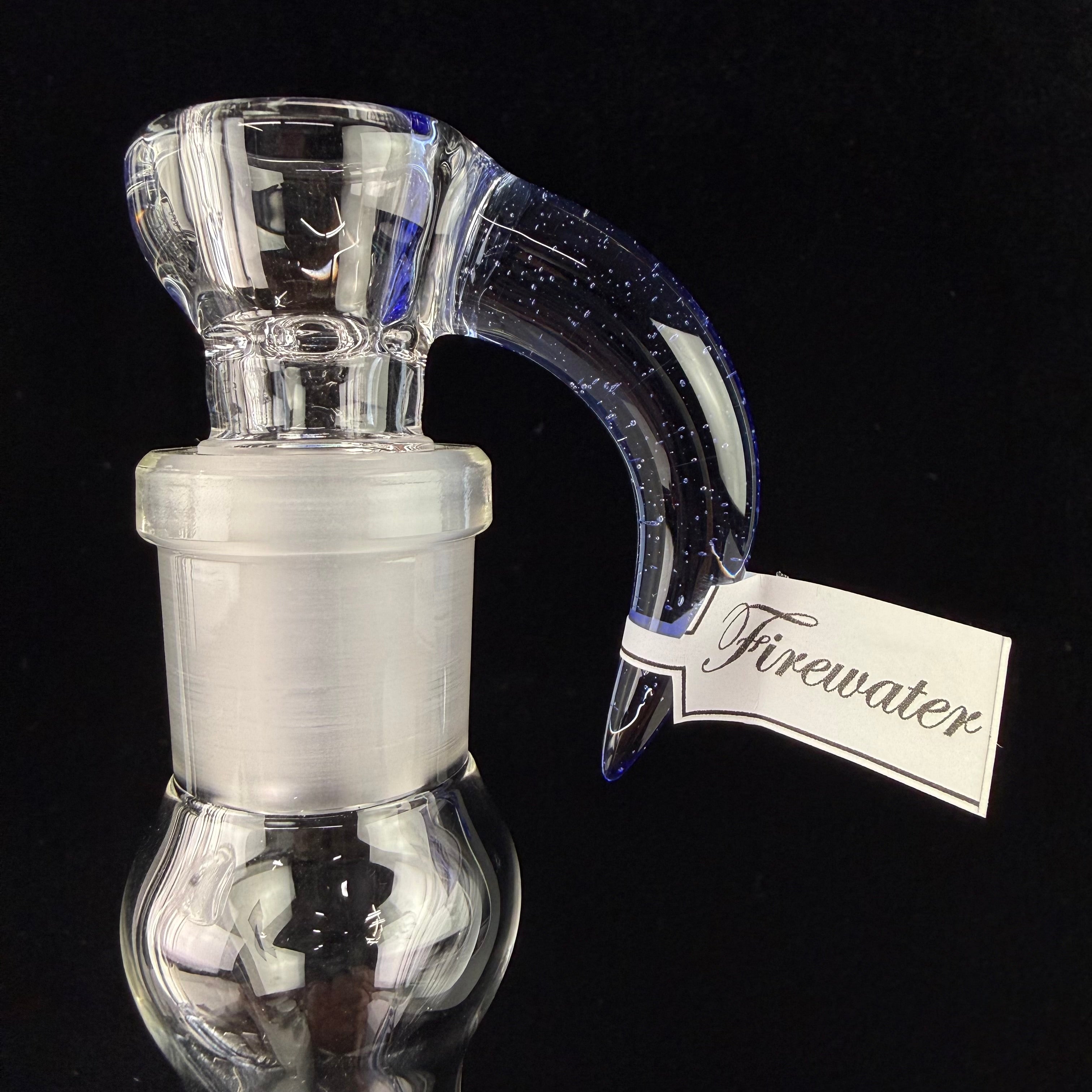 MA "Firewater UV" Full Size Hornet - Stemline 16mm 6 Cut UpGrid + Millie + Splash Guard by Sovereignty Glass