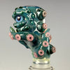 "Creature Slide" 14mm 3 Hole Slide by Salt Glass