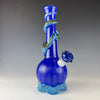 Waterpipe W/ Dichroic Wrap by Noble Glass