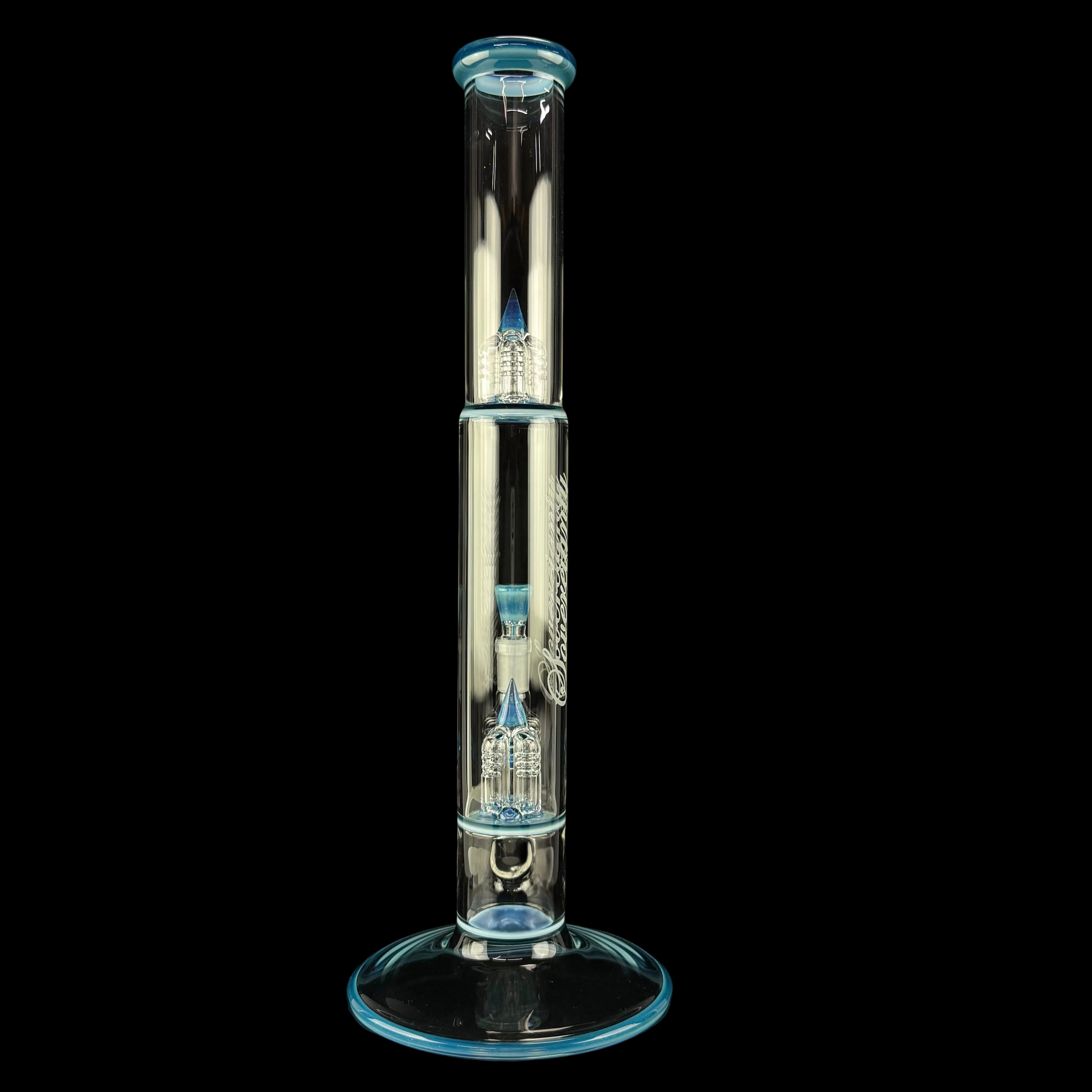 FA "Blue Stardust over Ghost" Bishop Inverted 4 + 2 Coldseals by Sovereignty Glass