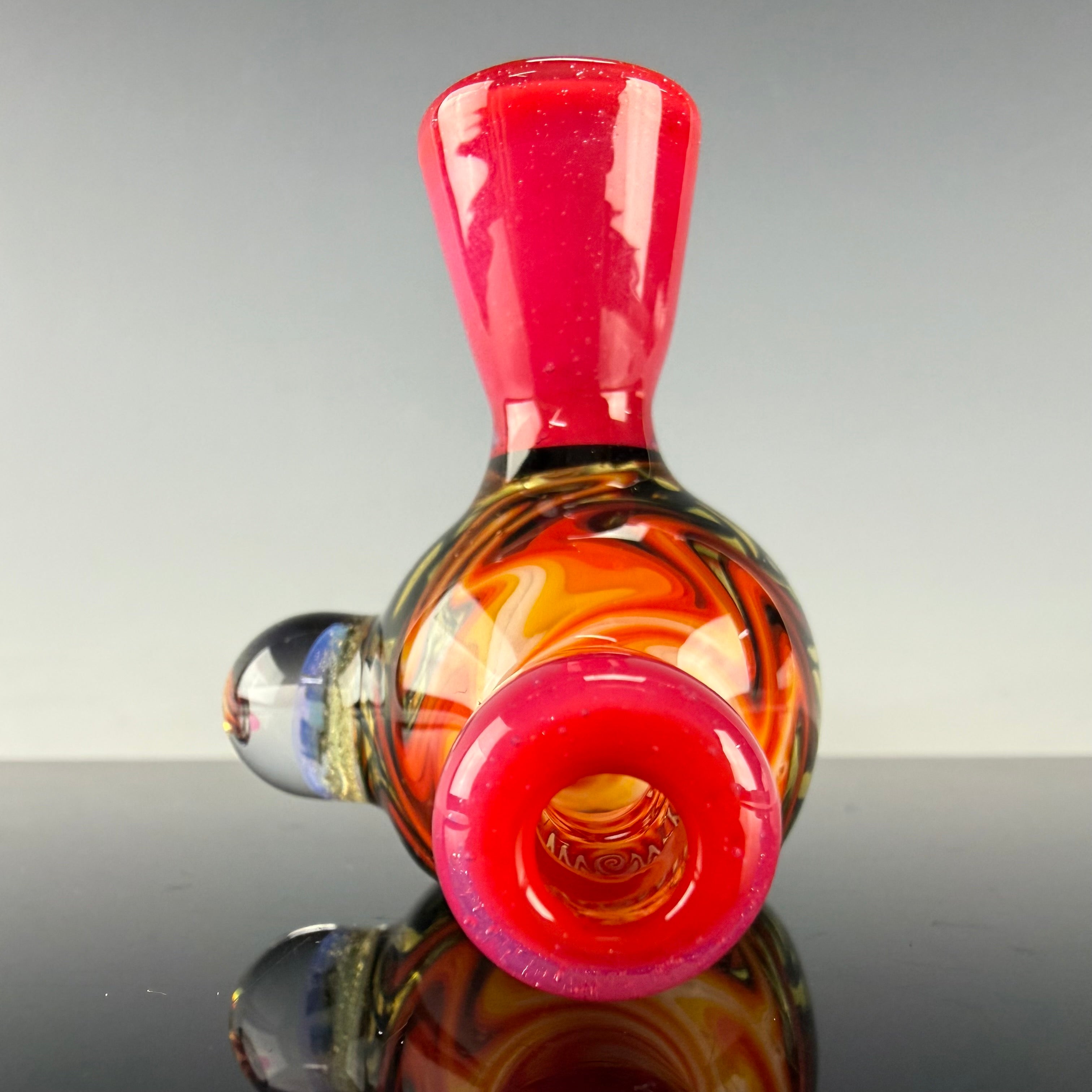 Wig Wag Peace Pipe by Slob Glass