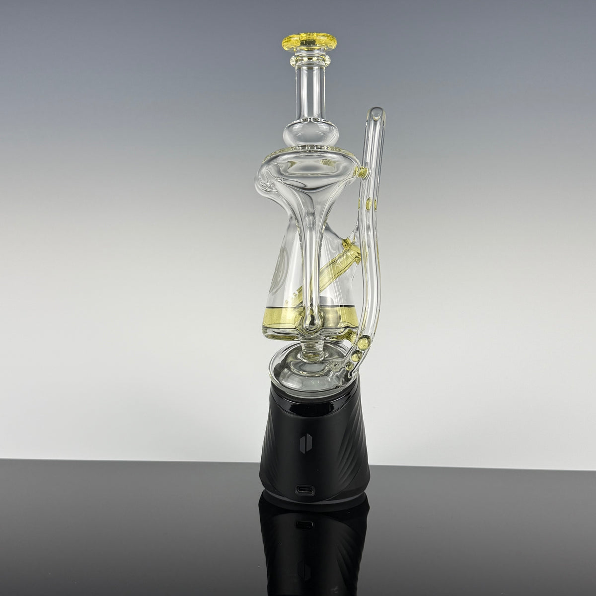 "Slyrm" Recycler Puffco Top by OJ Flame